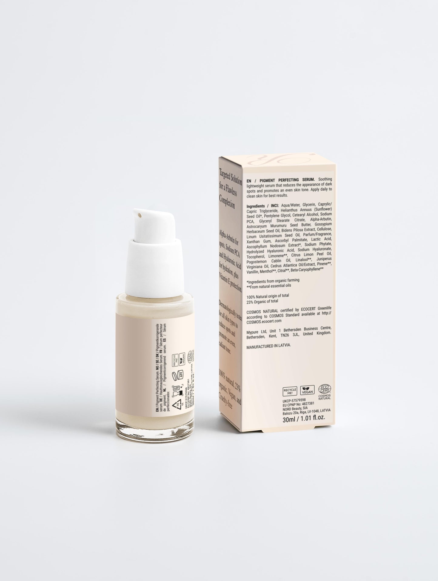 RYXOR Pigment Perfecting Serum - Alpha-Arbutin & Blemish-Free Solution